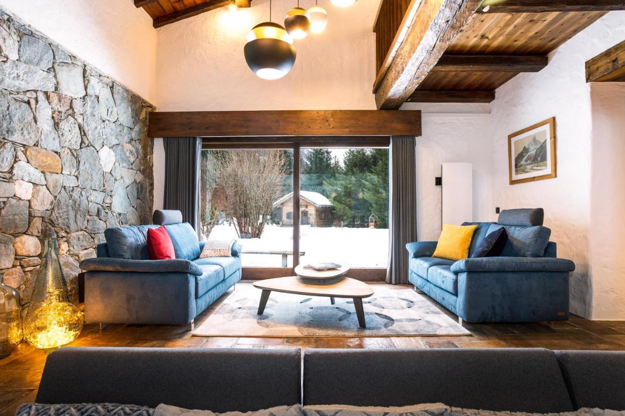 Chalet Les Praz - 280Sqm - Sauna Cinema Fitness - 5 Bedrooms In Heart Of Les Praz - By Cozee Rentals Chamonix Buitenkant foto