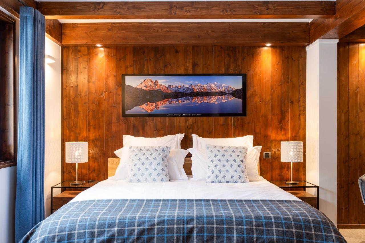 Chalet Les Praz - 280Sqm - Sauna Cinema Fitness - 5 Bedrooms In Heart Of Les Praz - By Cozee Rentals Chamonix Buitenkant foto