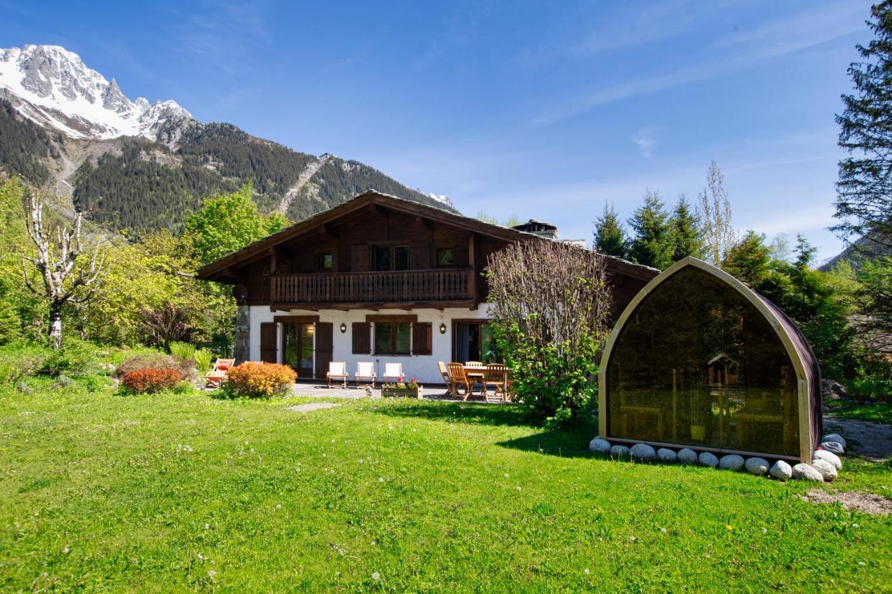 Chalet Les Praz - 280Sqm - Sauna Cinema Fitness - 5 Bedrooms In Heart Of Les Praz - By Cozee Rentals Chamonix Buitenkant foto