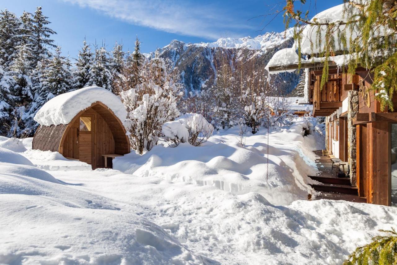 Chalet Les Praz - 280Sqm - Sauna Cinema Fitness - 5 Bedrooms In Heart Of Les Praz - By Cozee Rentals Chamonix Buitenkant foto