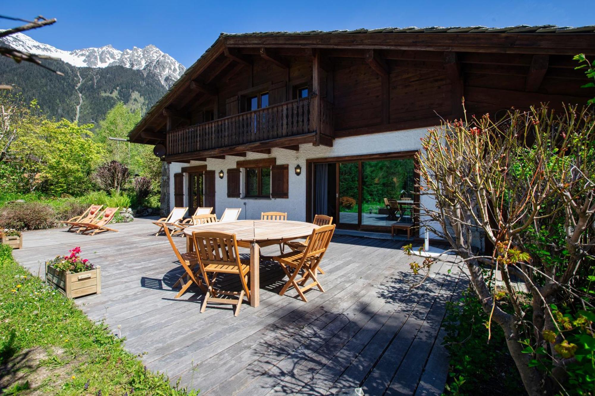Chalet Les Praz - 280Sqm - Sauna Cinema Fitness - 5 Bedrooms In Heart Of Les Praz - By Cozee Rentals Chamonix Buitenkant foto