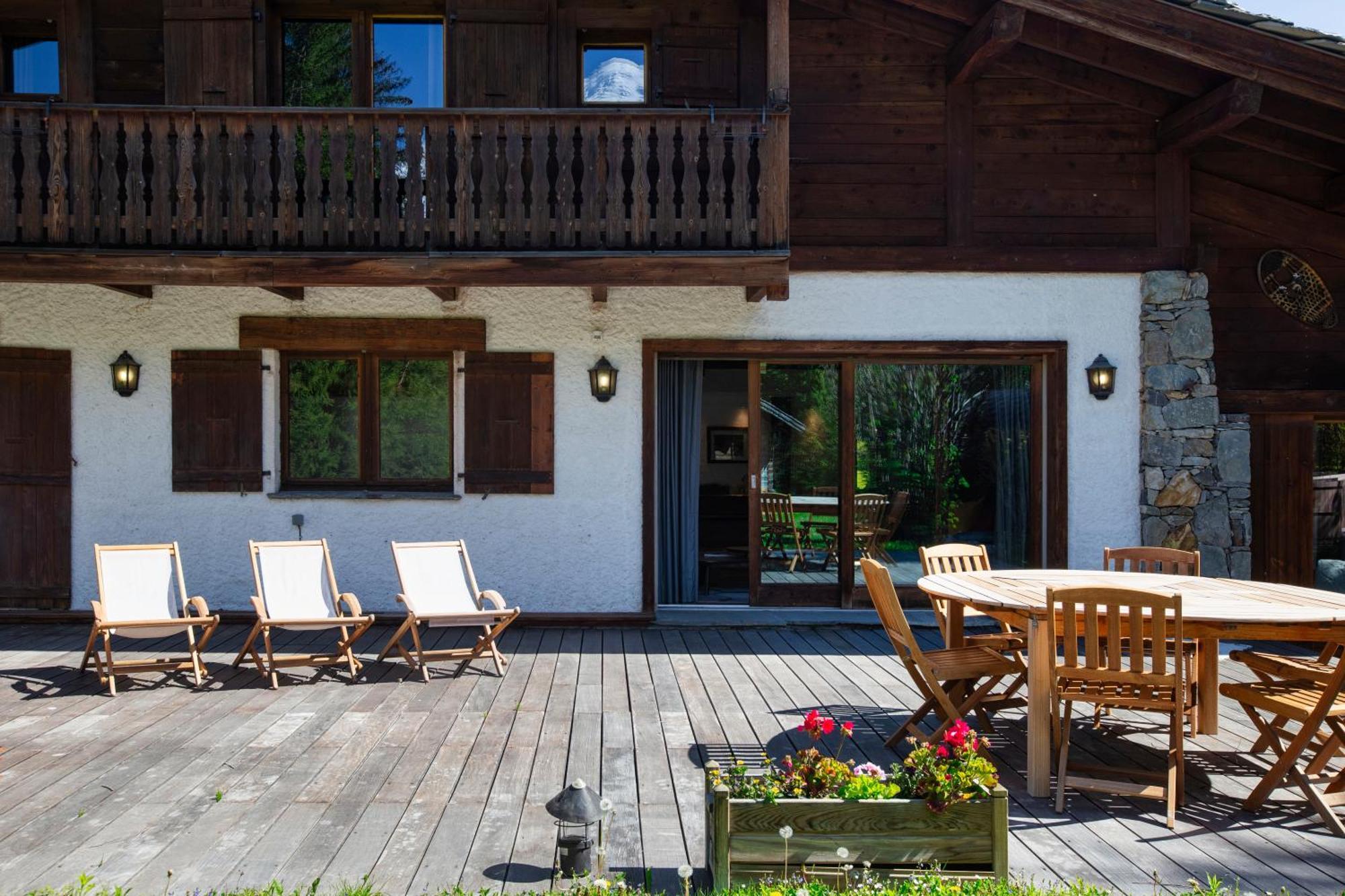 Chalet Les Praz - 280Sqm - Sauna Cinema Fitness - 5 Bedrooms In Heart Of Les Praz - By Cozee Rentals Chamonix Buitenkant foto